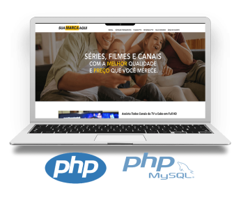 Site para Venda de IPTV ou Streaming de Vídeo -COD-6326